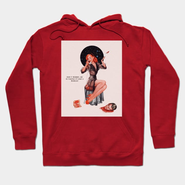 Like a women Hoodie by Winn Prints